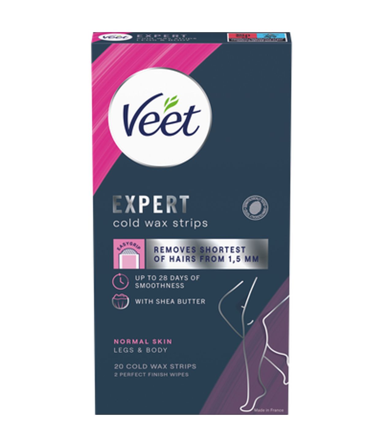 VEET Expert Vaxstrimlar f/venjulega húð 20stk