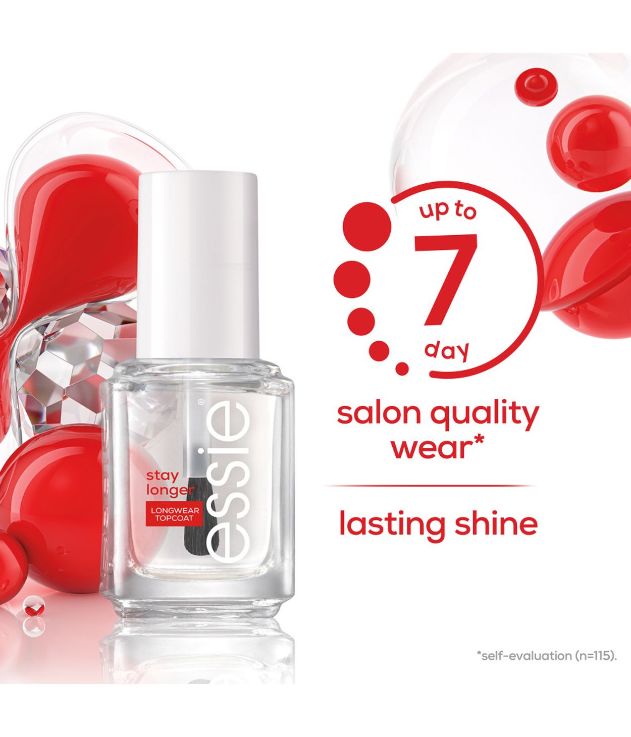 Essie Care Top Coat Stay Longer