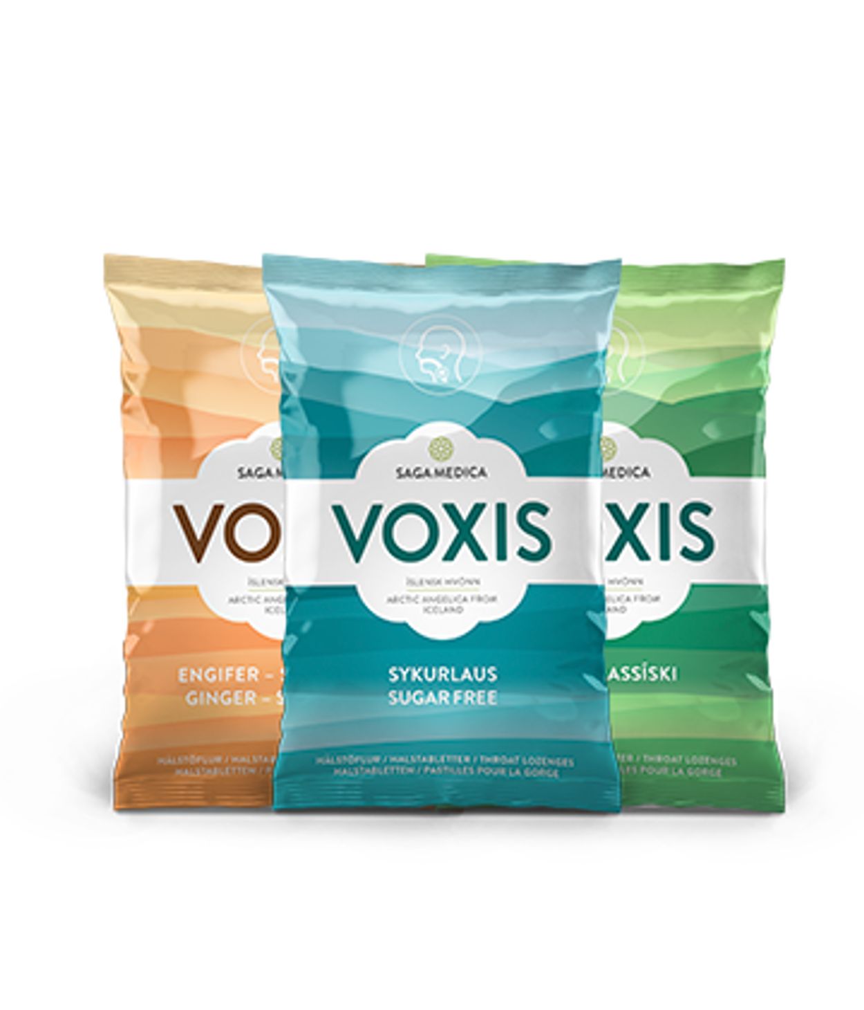 VOXIS Sykurlausar Hálstöflur 80gr.