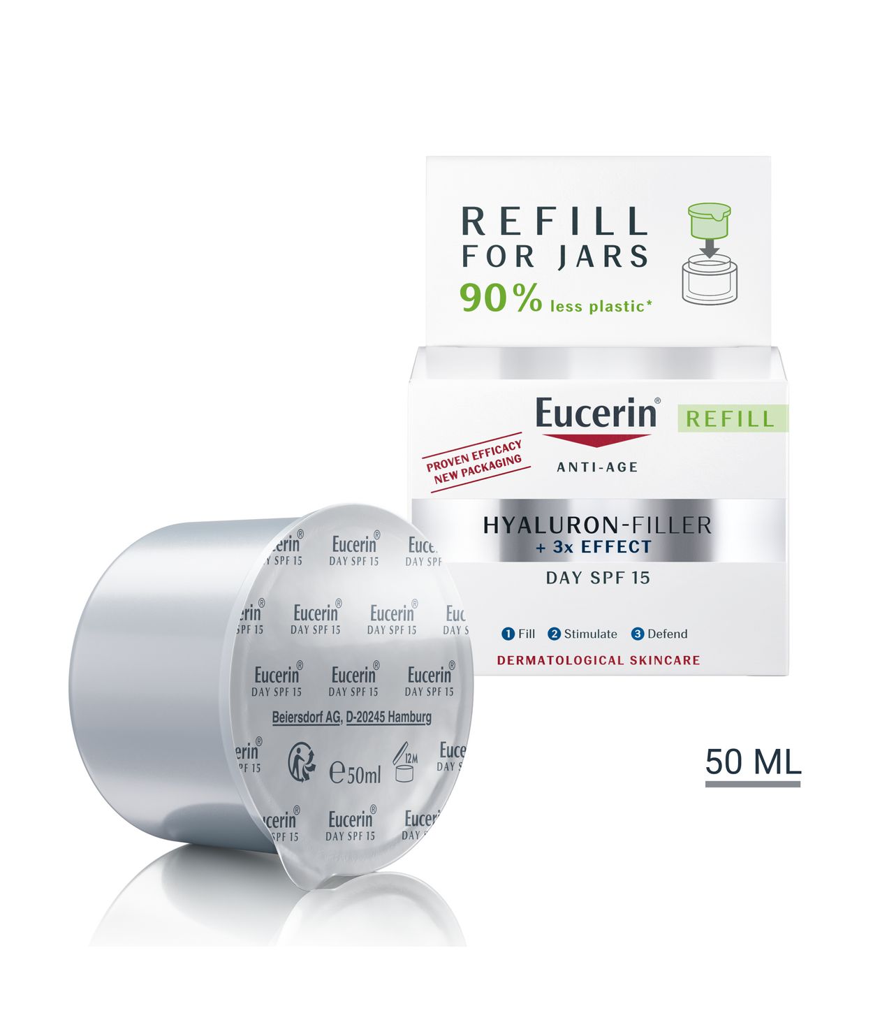 Eucerin Hyaluron Filler+ Day Cream Refill 50ml
