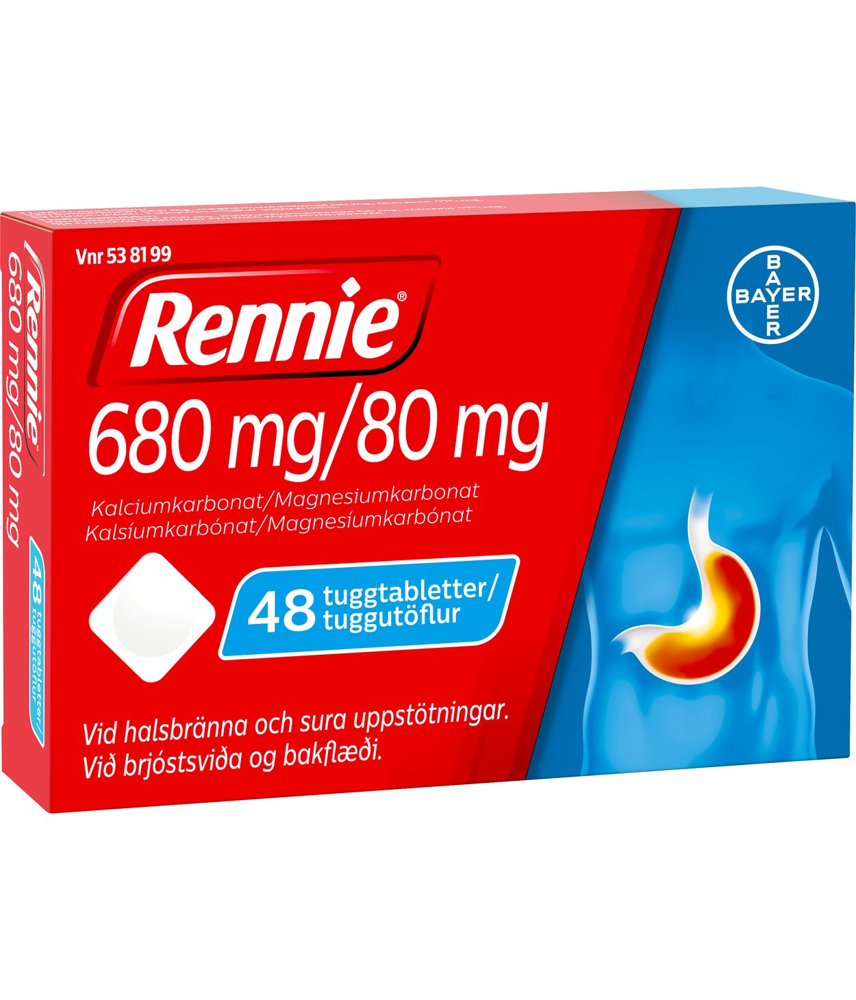 Rennie sog/tugg 48 stk