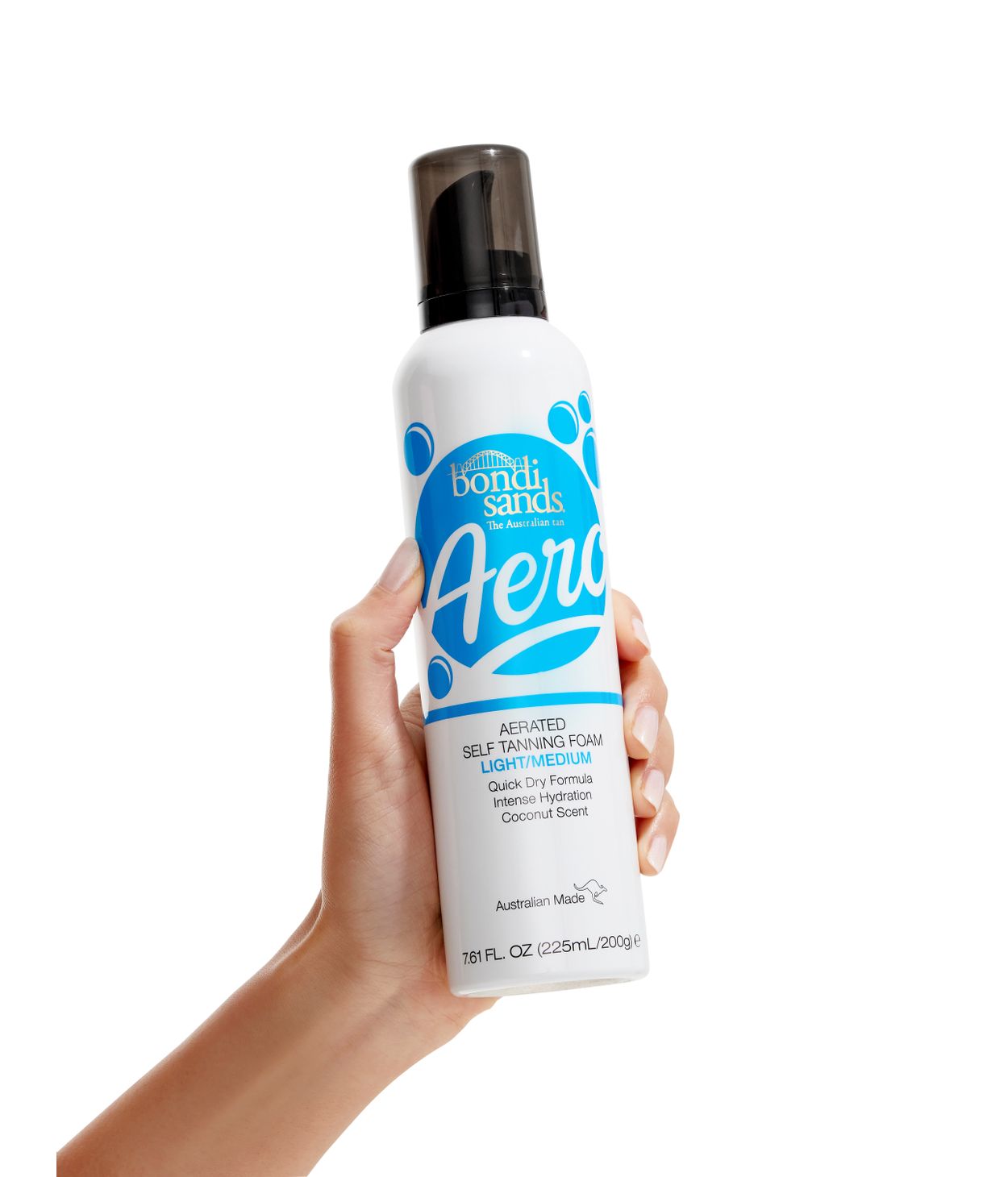 Bondi Sands Aero Foam Light/Medium 225ml
