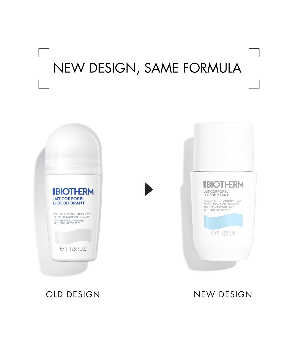 BIOTHERM Lait Corporel deo roll on 75ml