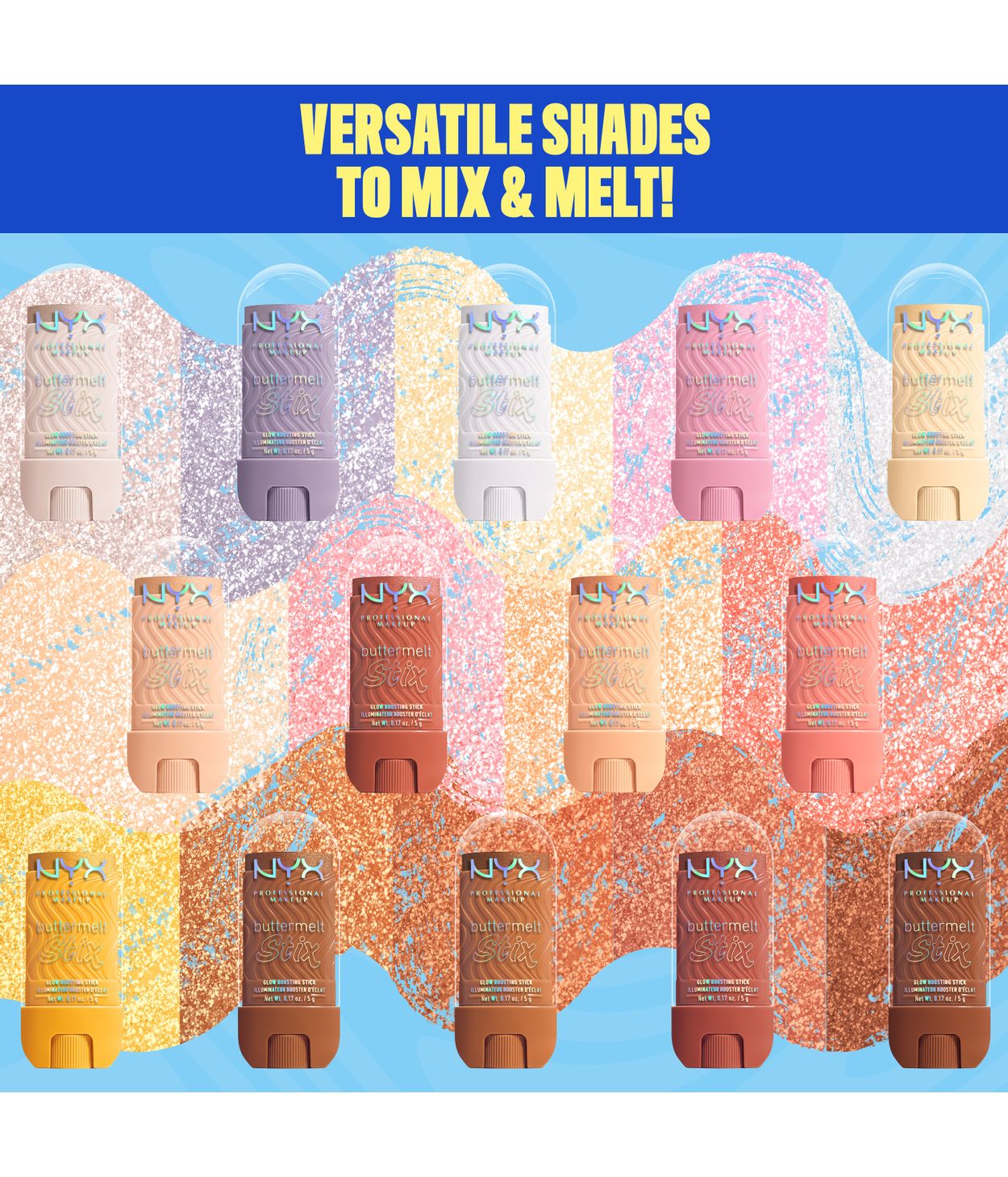 NYX Buttermelt Glaze Stix