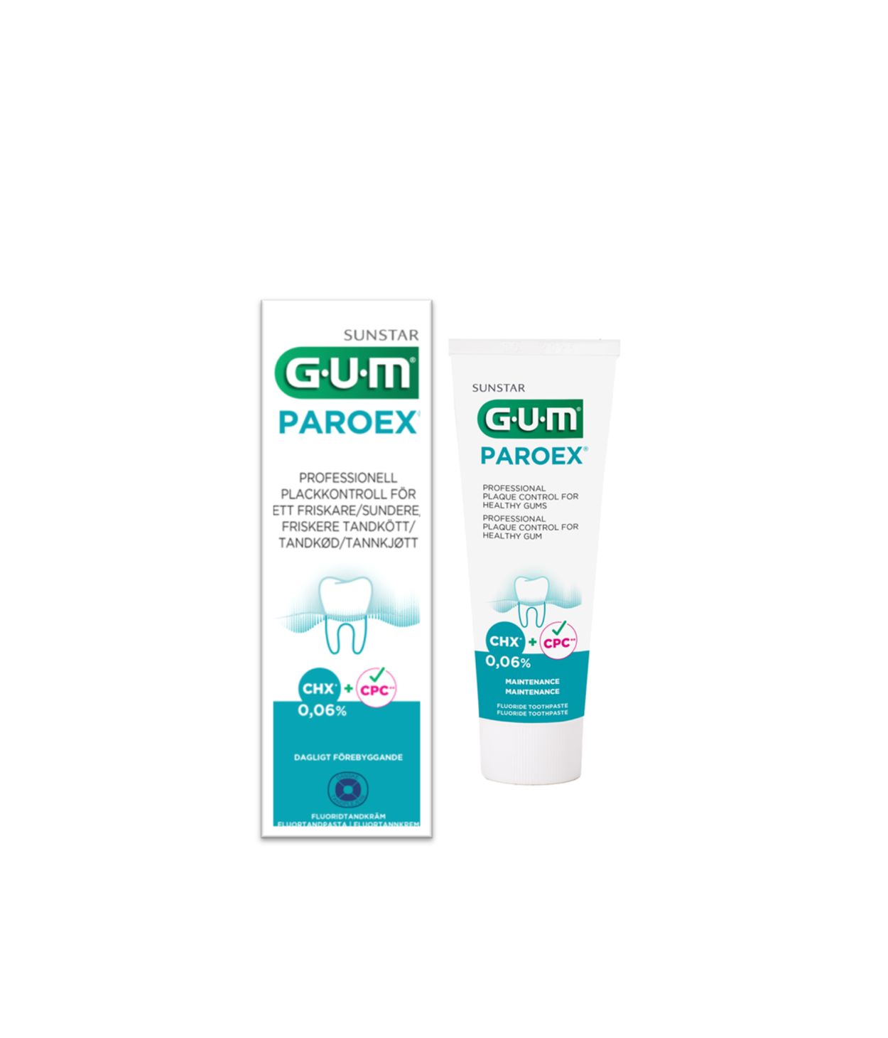 GUM ParoexTannkrem 0.06% 75ml