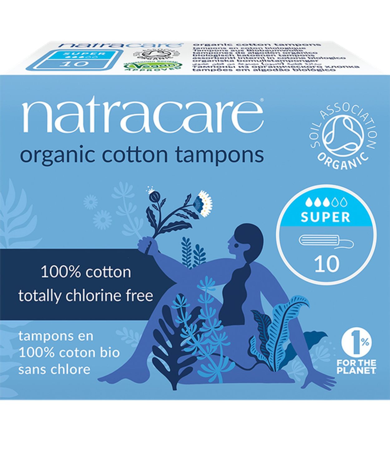 NATRACARE Tíðatappar Super 10stk