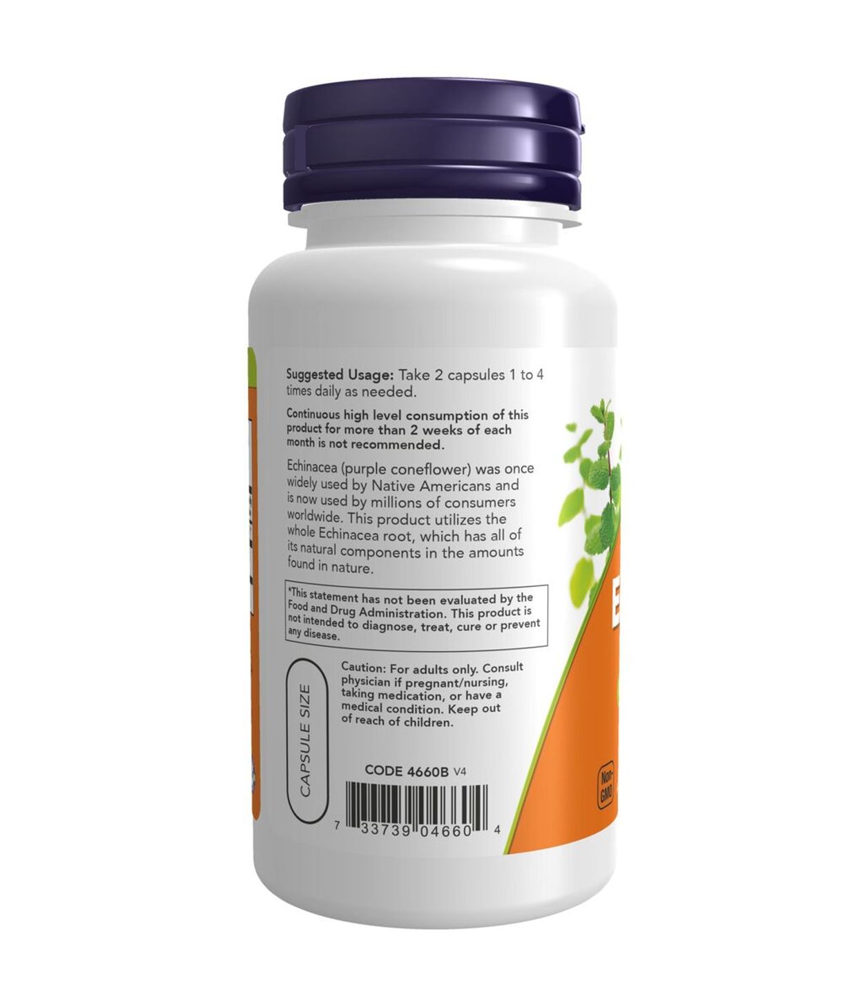 NOW Sólhattur 400mg 100stk