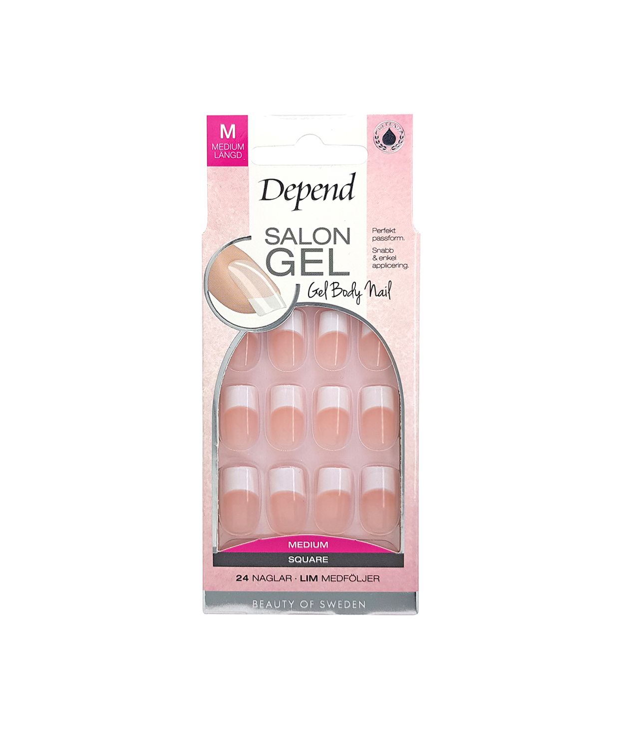Depend Salon Gel Nails Square