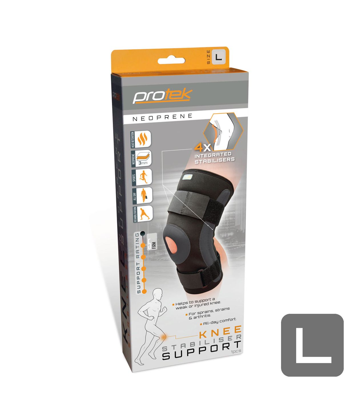 Protek neoprene Knee Stabilizer