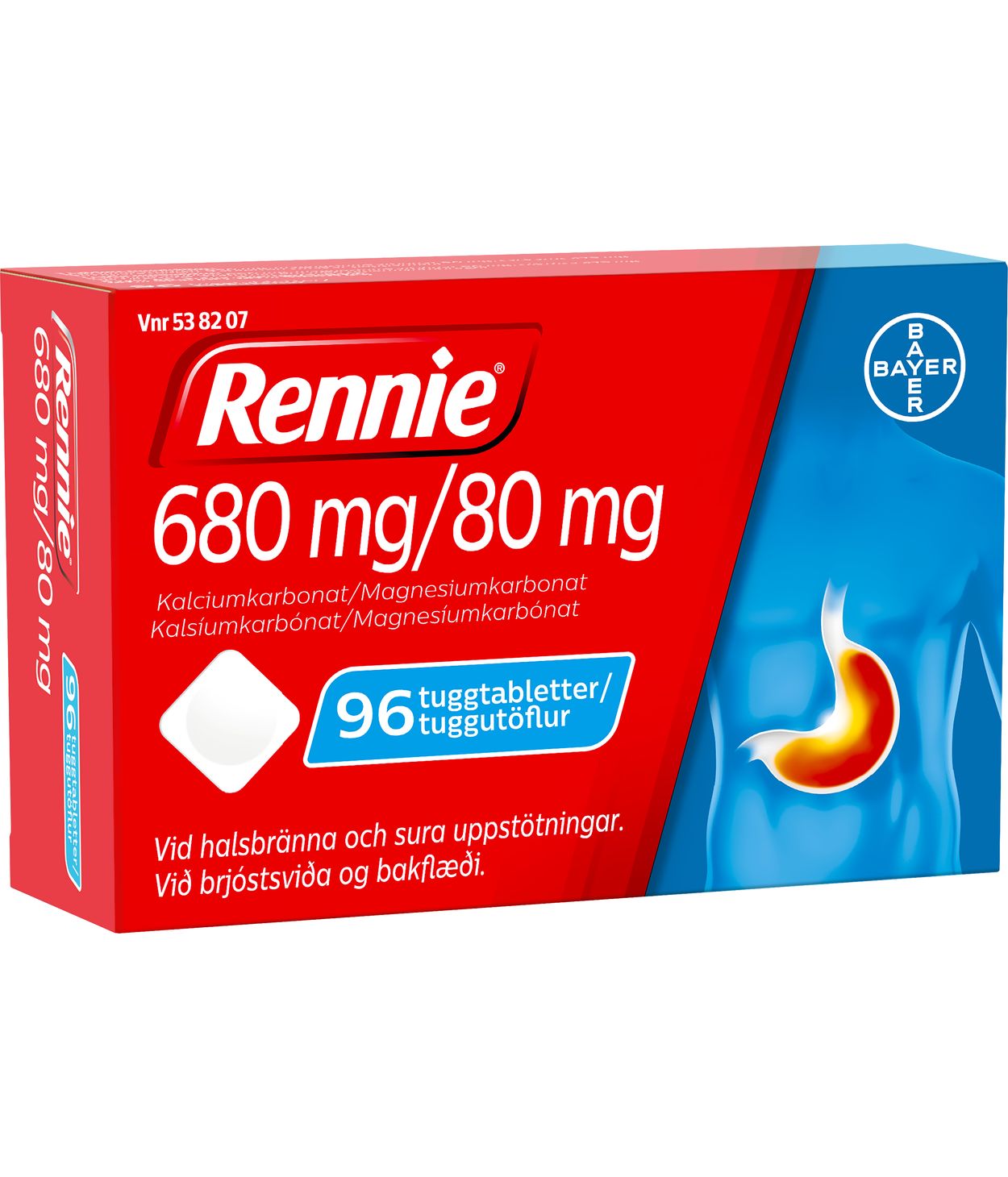 Rennie sog/tugg 96 stk