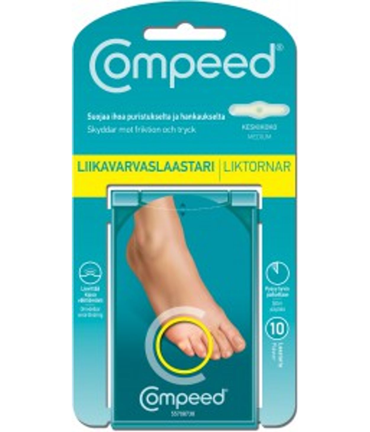 Compeed Líkþornaplástur Medium 10stk