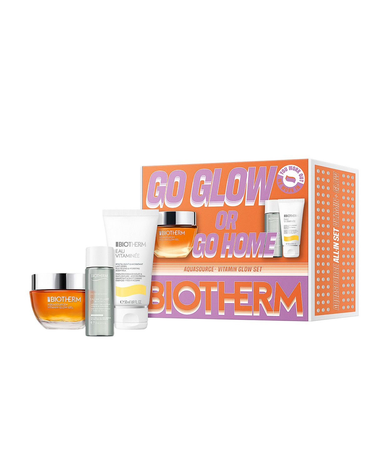 BIOTHERM Aquasource Vitamin Glow 50ml Sett