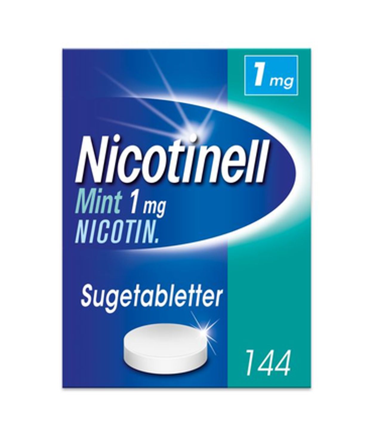 Nicotinell Mint, munnstfl 1 mg 144 stk