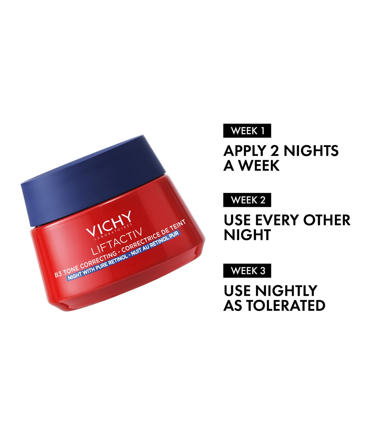 VICHY Liftactive B3 Retinol Næturkrem 50ml