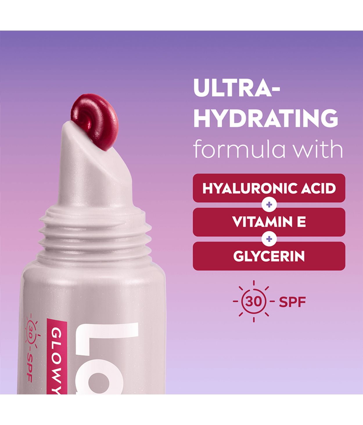 Labello Glowy Lips Berry SPF30