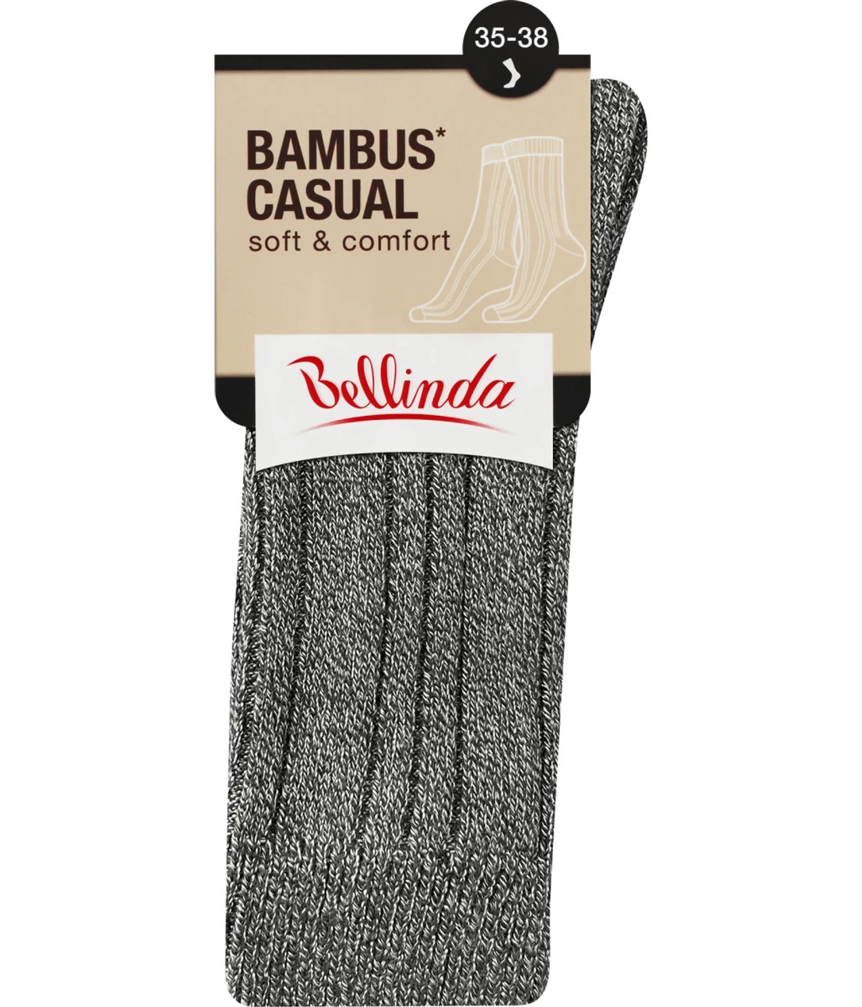 Bambus Casual Herra Gráir