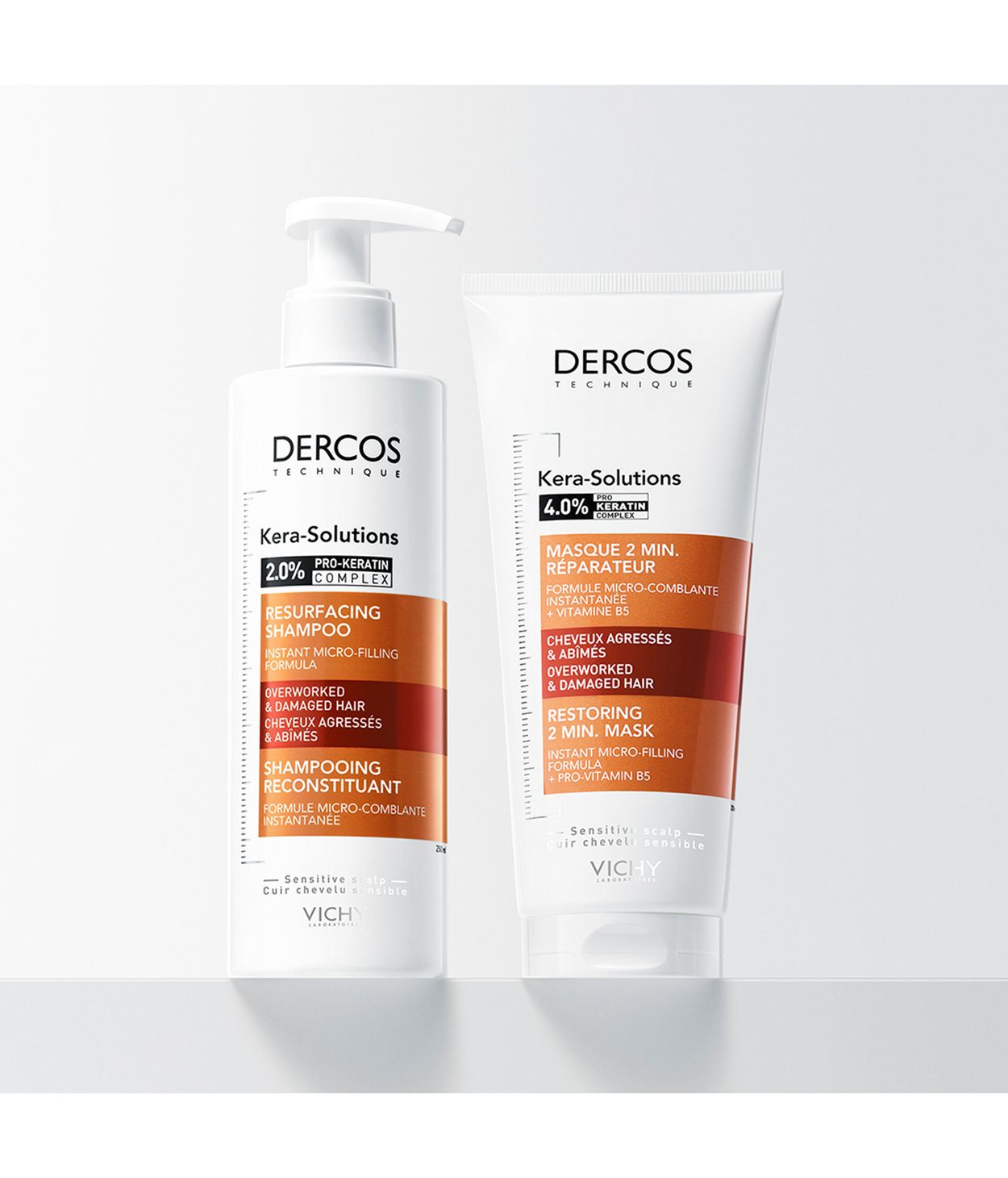 VICHY Dercos KeraSol Sjampó 250ml