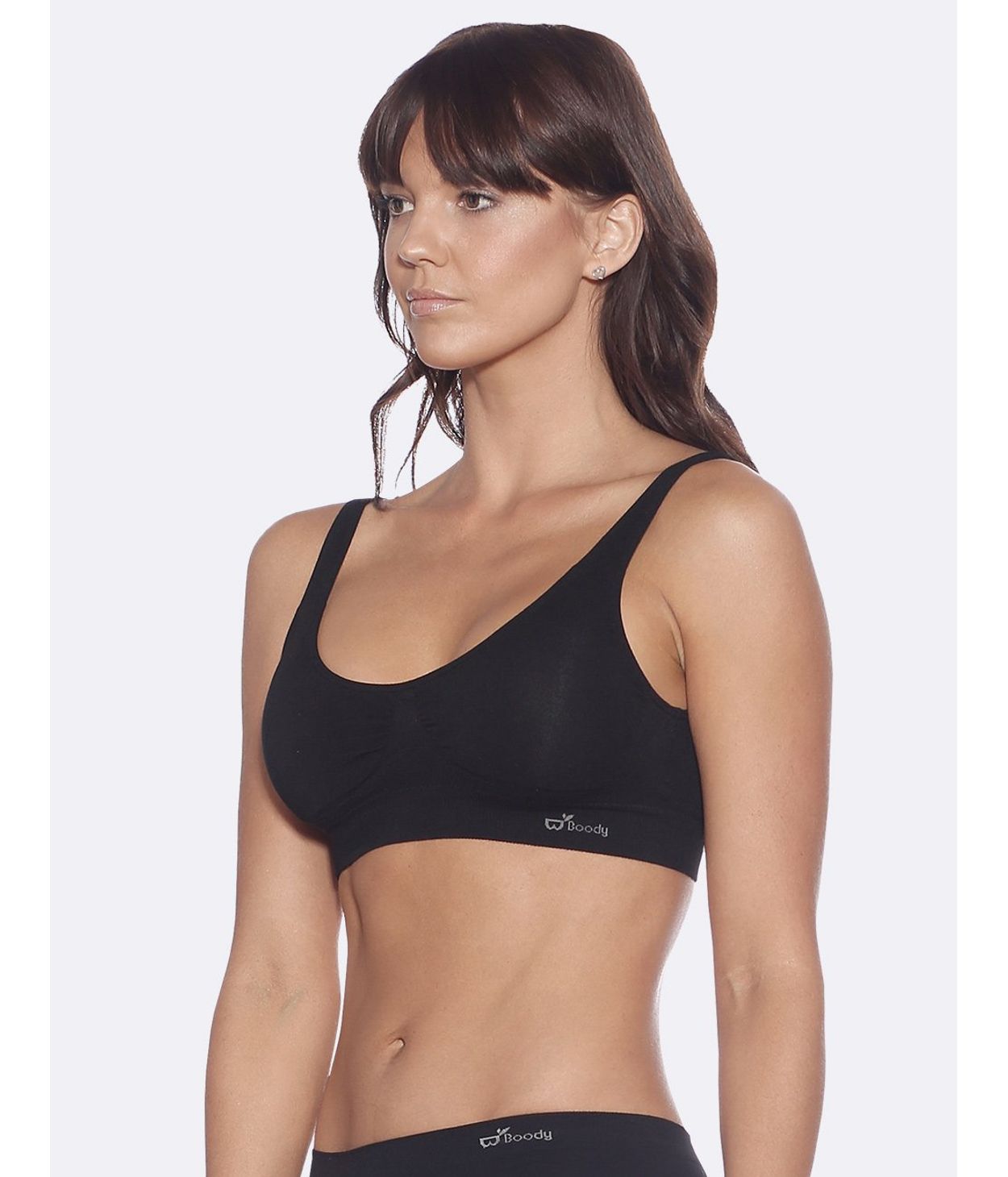 Boody Padded Bra Black