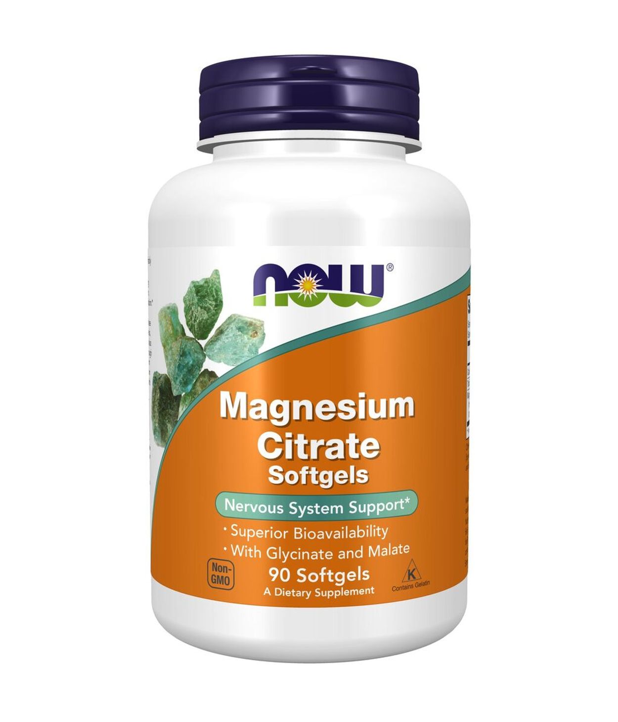NOW Magnesíum Citrate 90stk