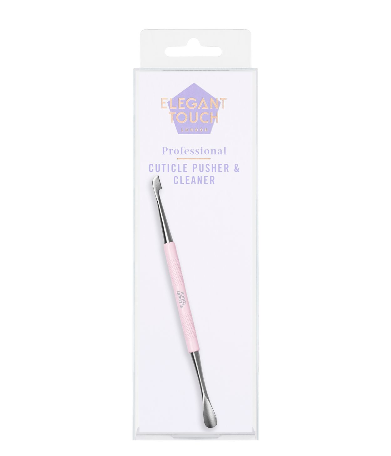 Elegant Touch Professiona Cuticle Pusher & Cleaner