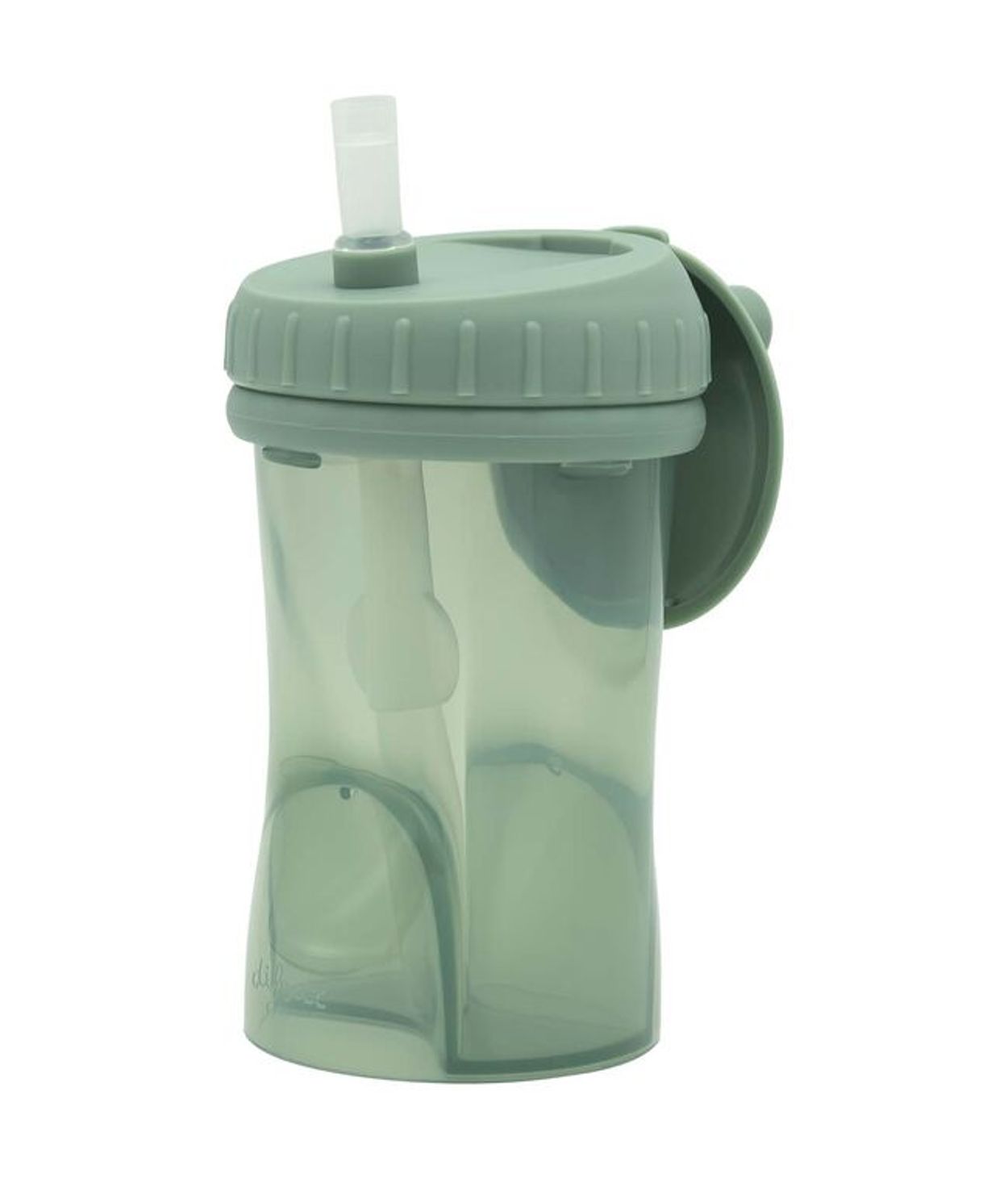 Difrax Mál með Röri Grænt 250ml