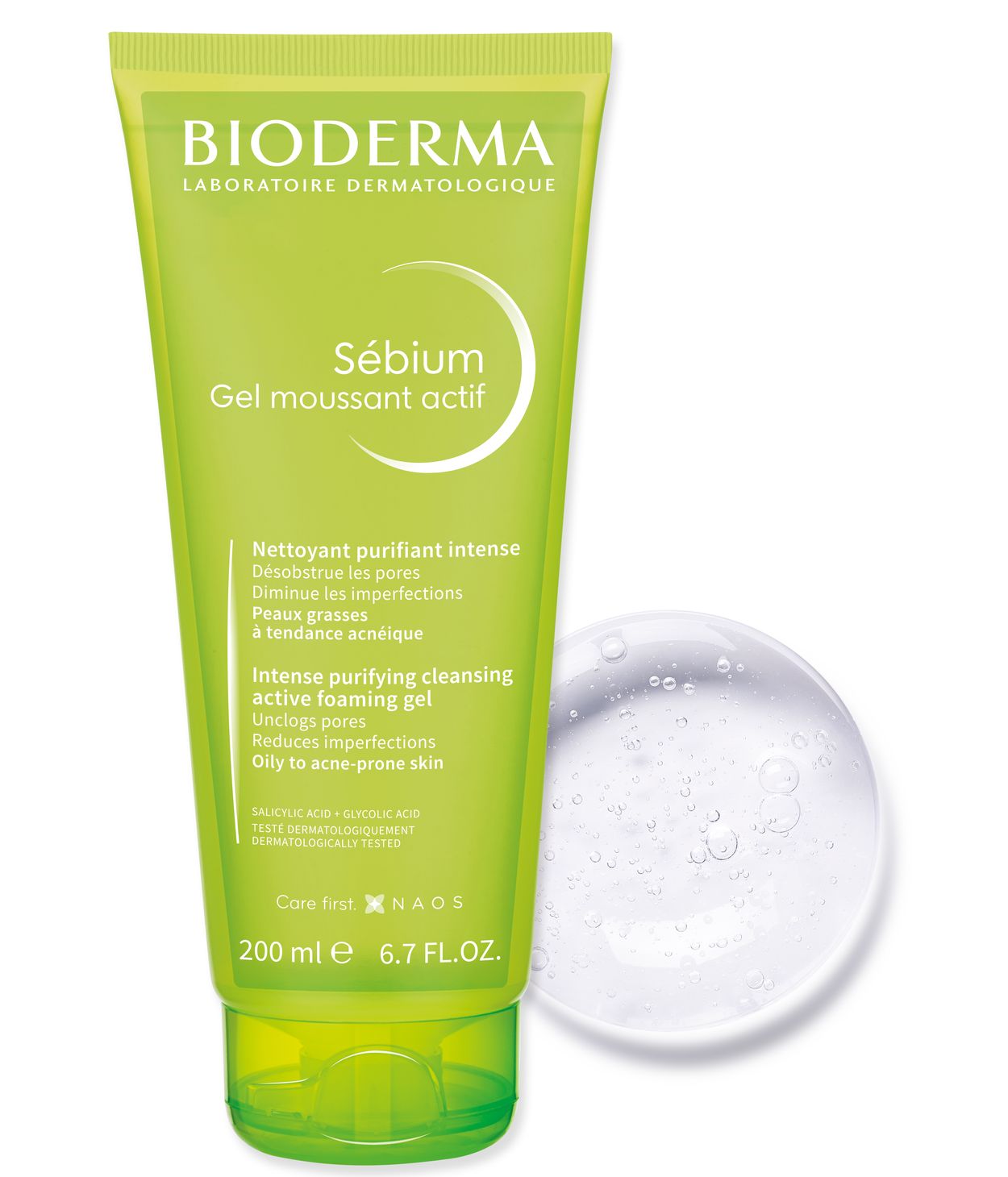BIODERMA Sebium Gel Moussant Activ 200ml
