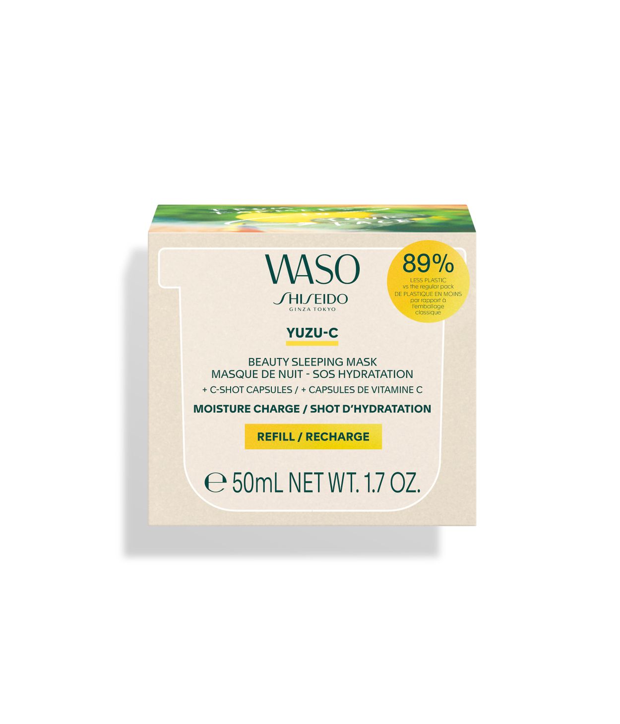 SHISEIDO Waso YUZU-C Beauty Sleeping Mask | Lyf og heilsa