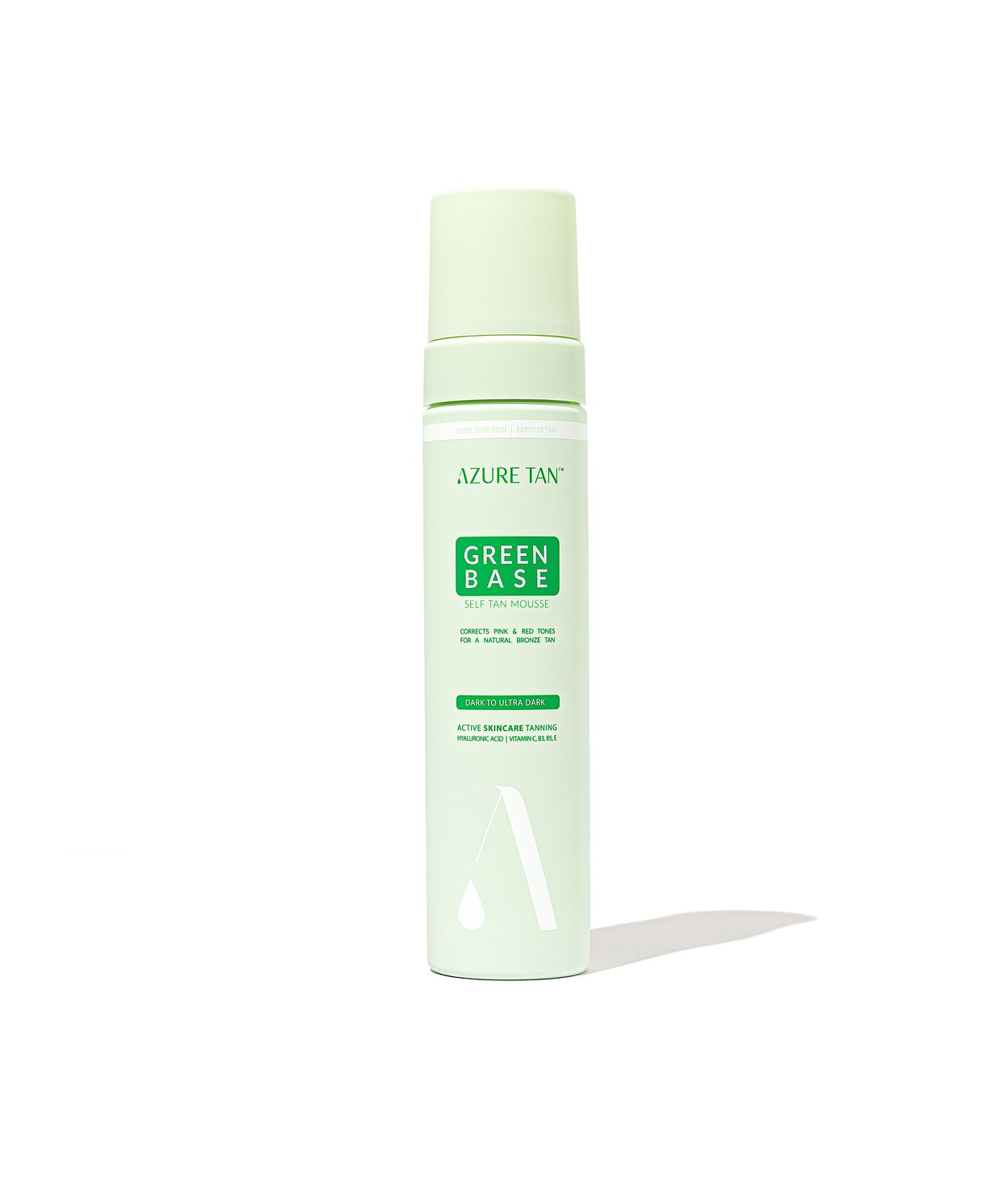 AZURE Self Tan Mousse Green Base 200ml