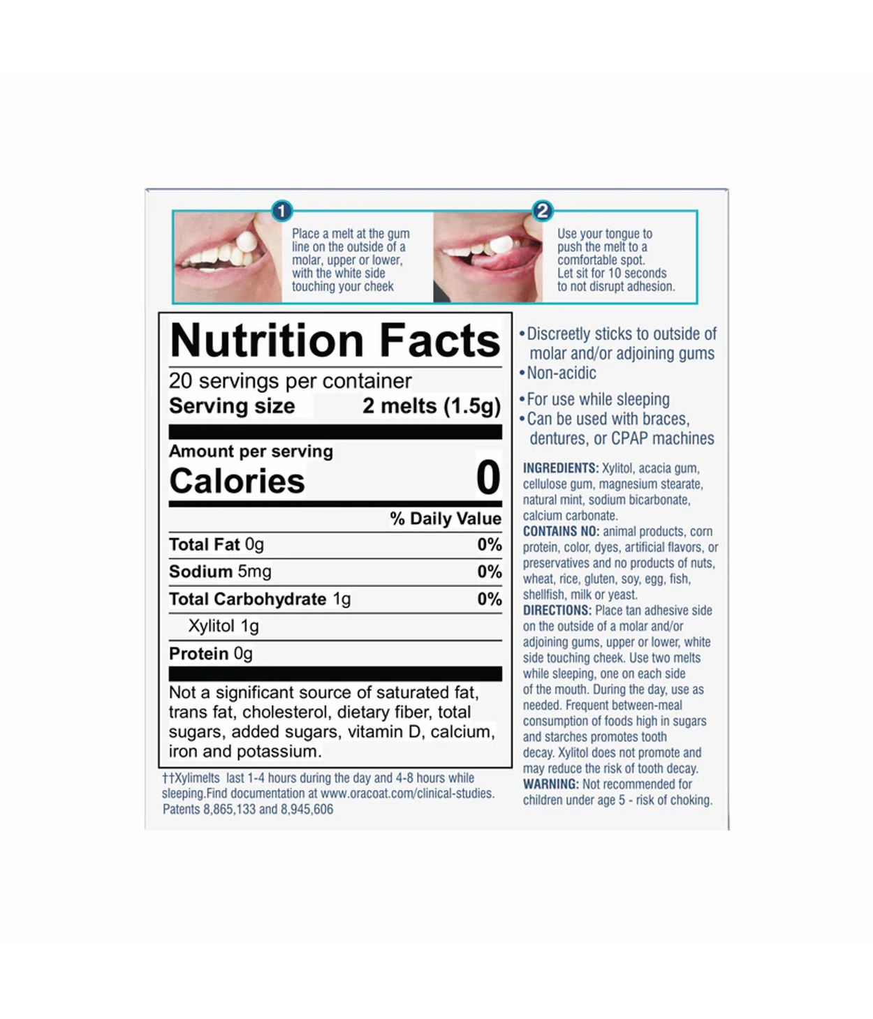 XyliMelts Mild Minta 40stk