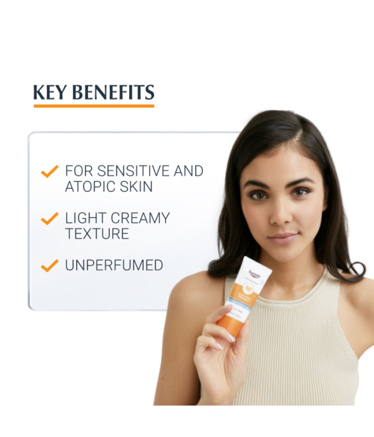 Eucerin Sun Sensitive Prot. Sun Cream SPF50+ 50ml