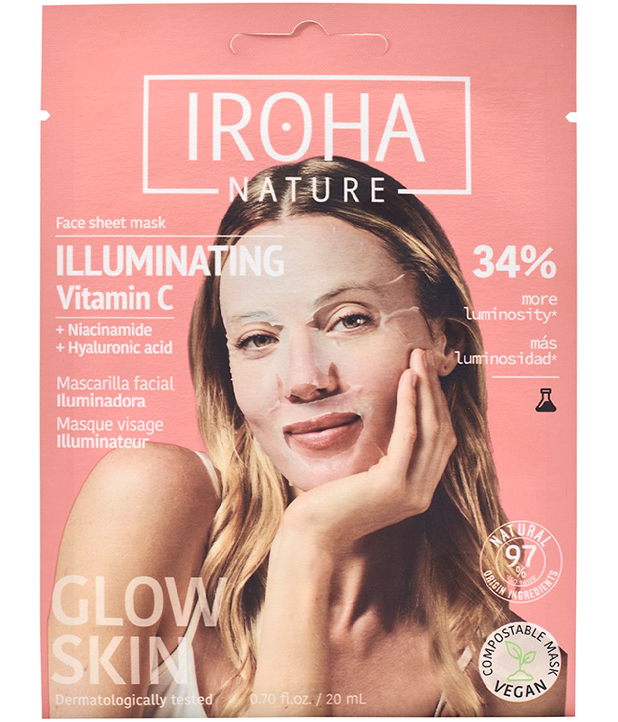 IROHA Andlitsmaski C Vítamín