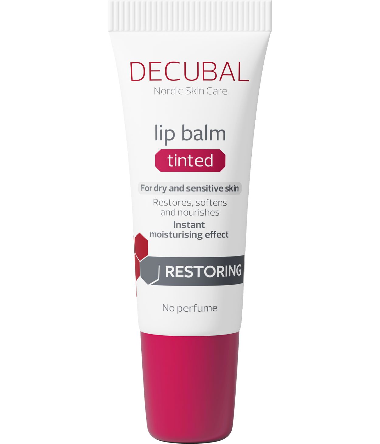 DECUBAL Lip Balm Tinted Pink 10ml
