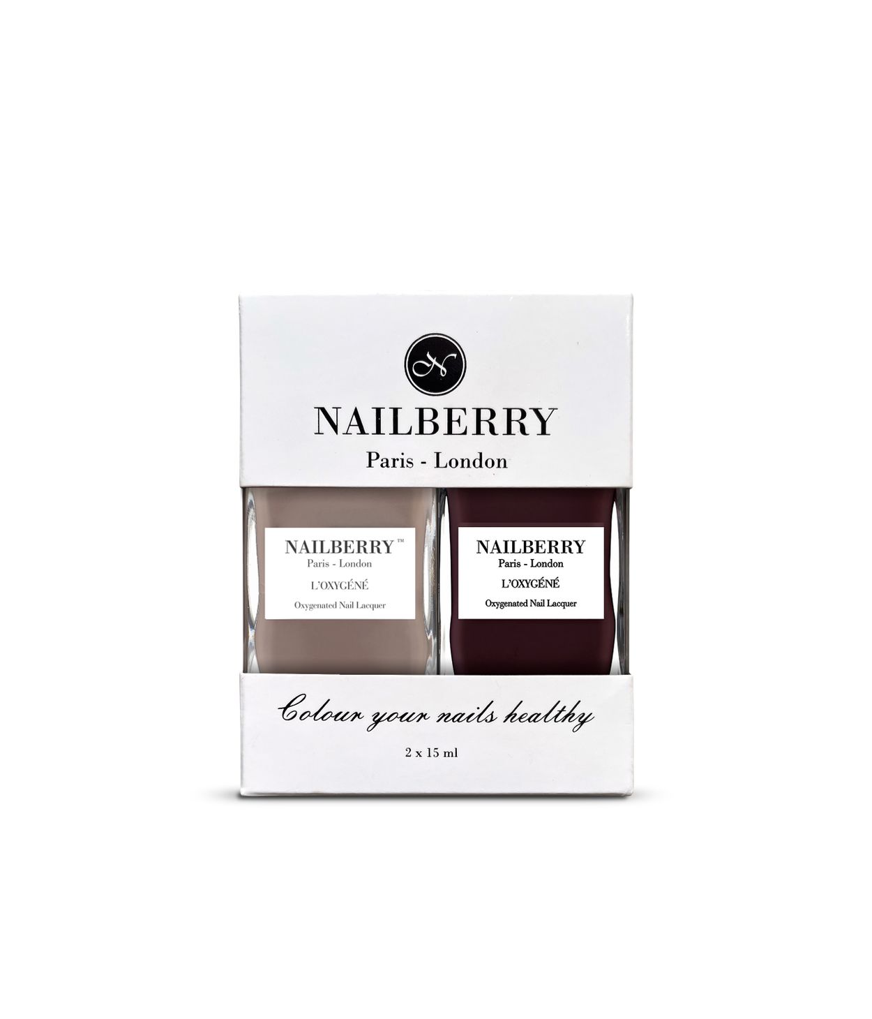 NAILBERRY 2pc - Cocoa Cabana/Hot coco