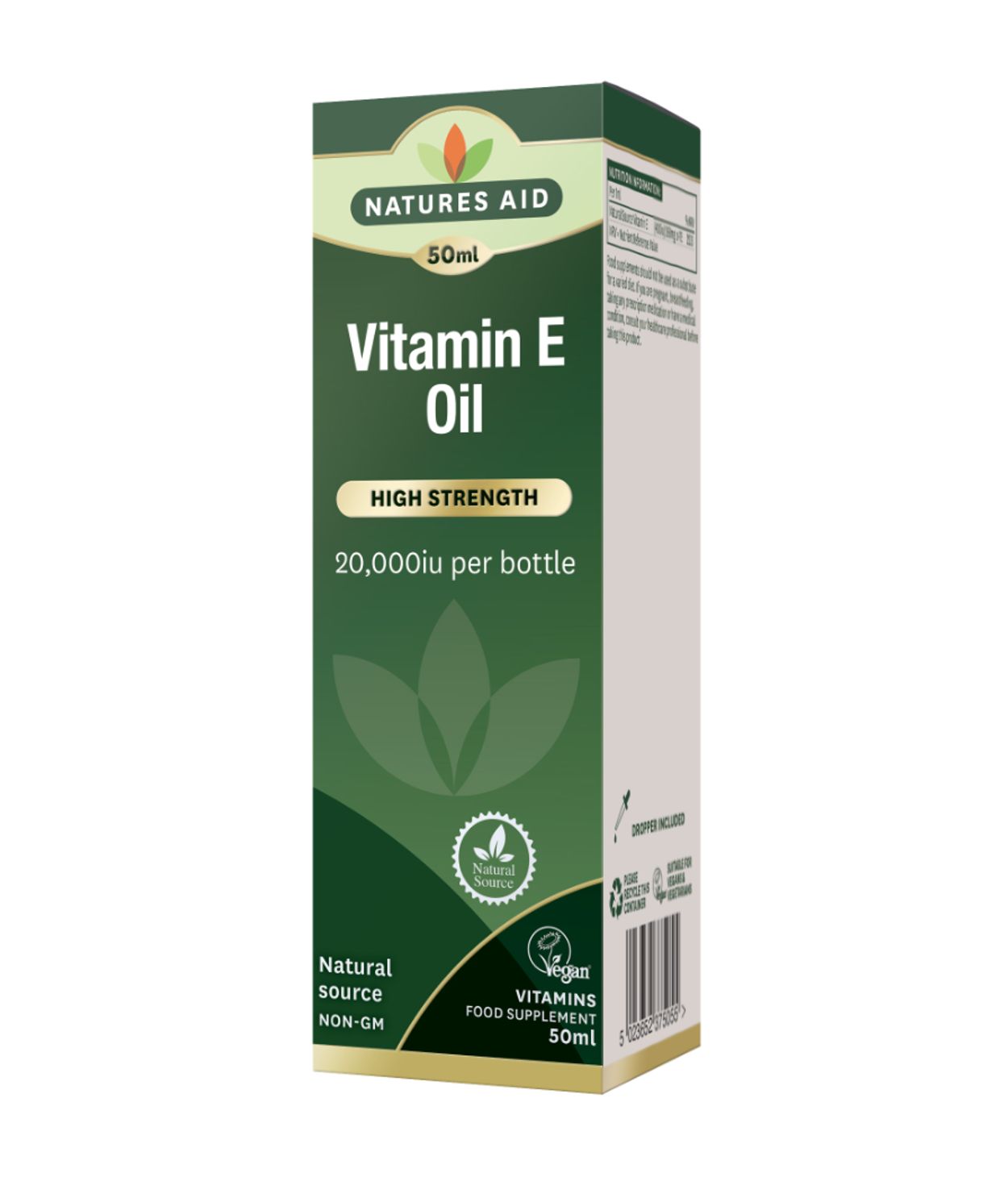 Natures Aid Vitamín E Oil 50ml