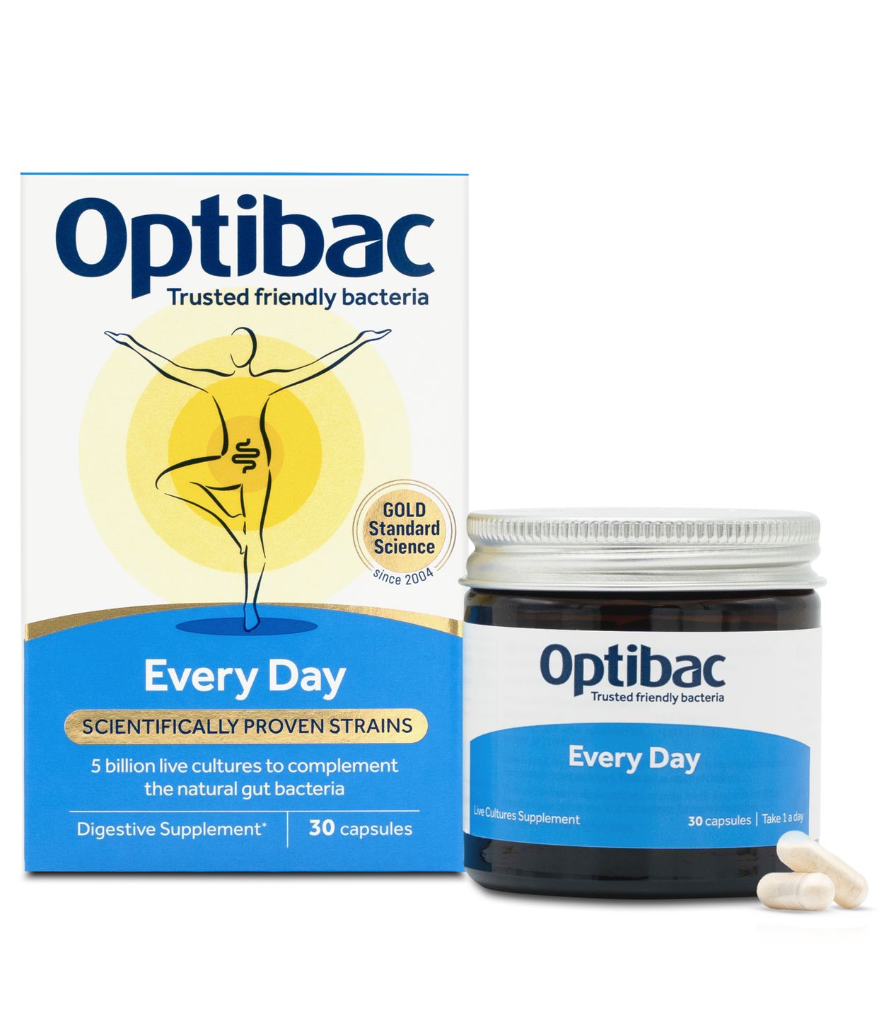 Optibac Góðgerlar F/Daglegan Vellíðan 30stk