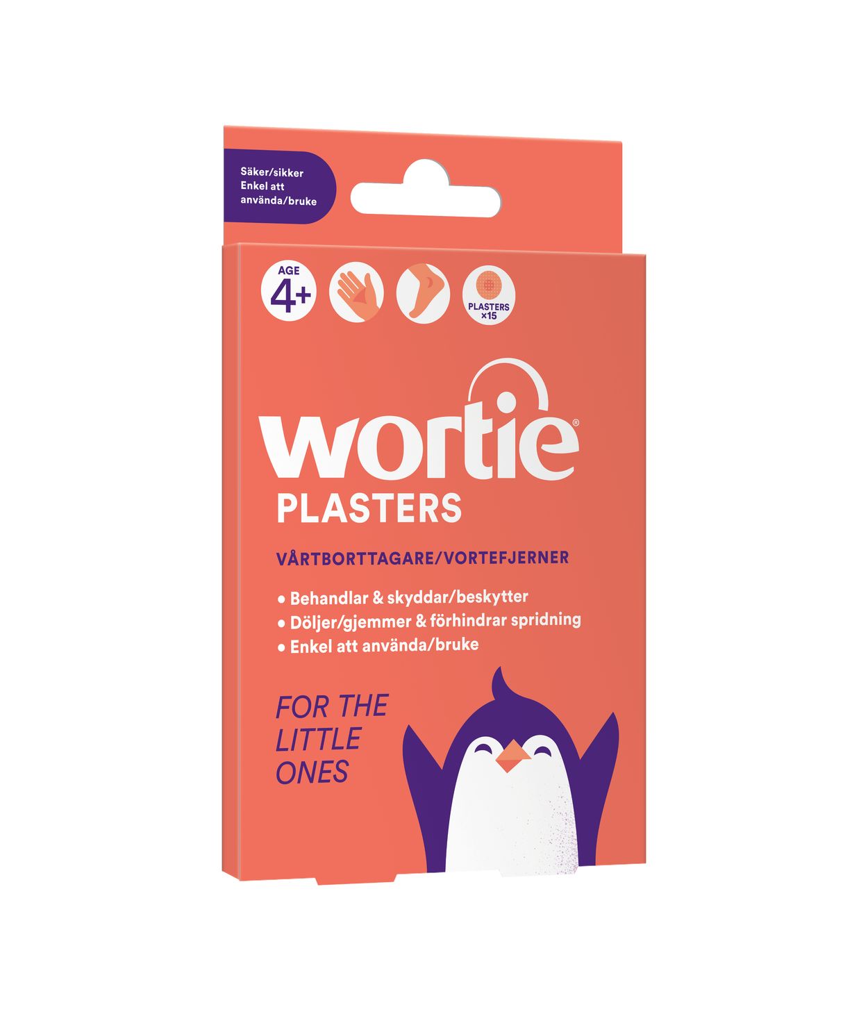 Wortie Vörtuplástrar 15stk