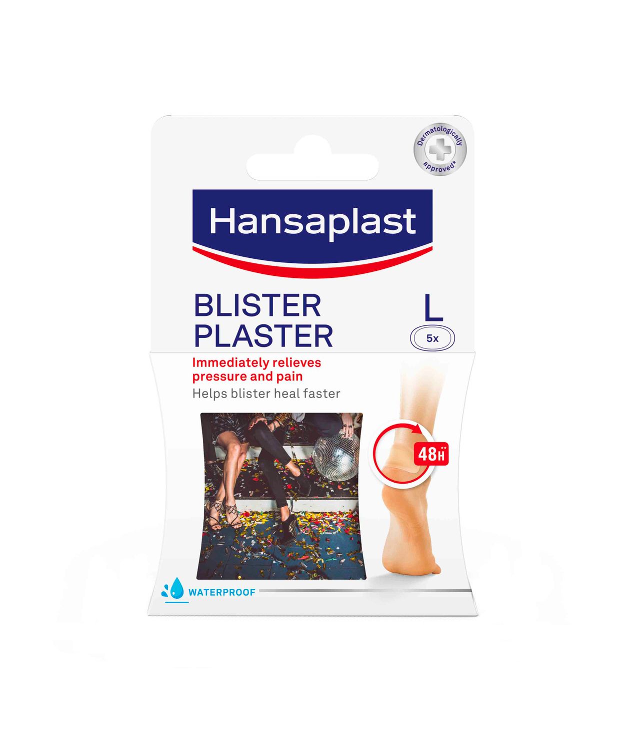 Hansaplast Blöðruplástur 5stk