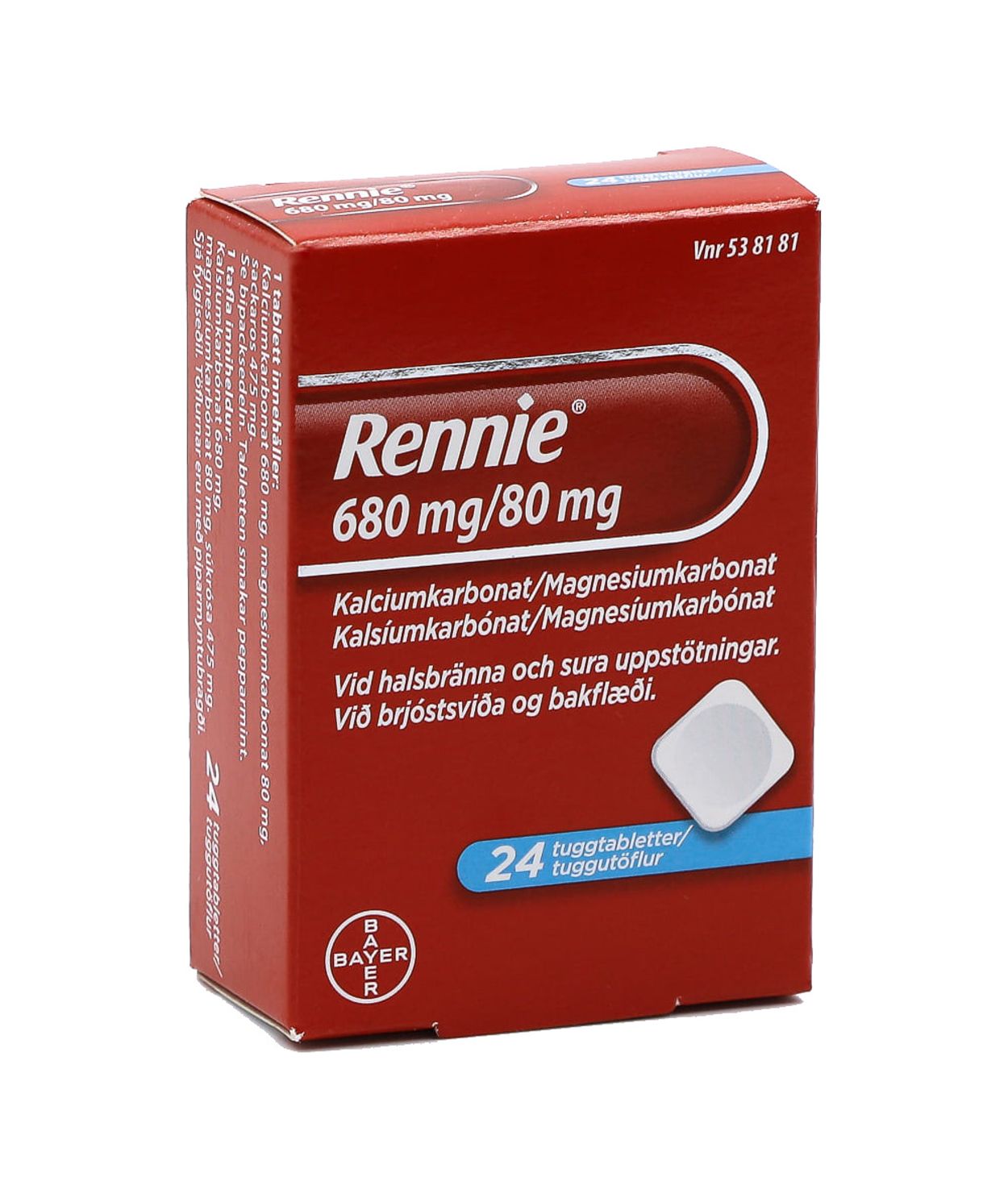 Rennie sog/tugg 24 stk