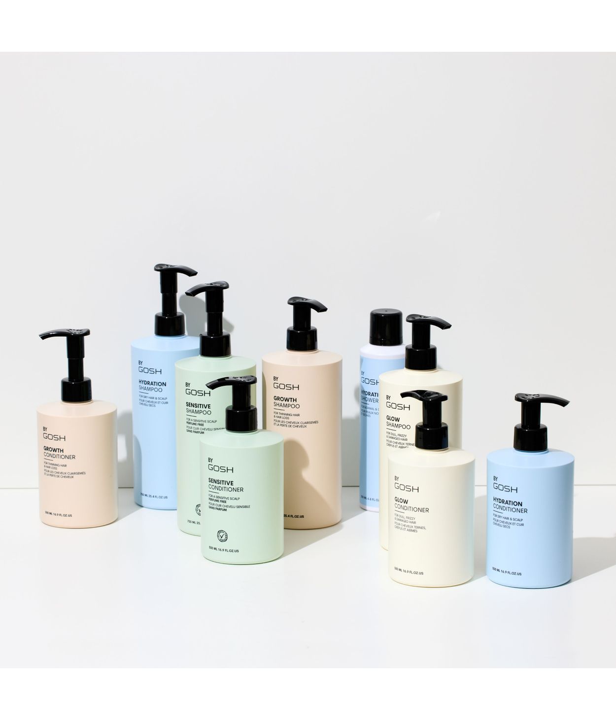 GOSH Hair Care Glow Shampoo 750ml