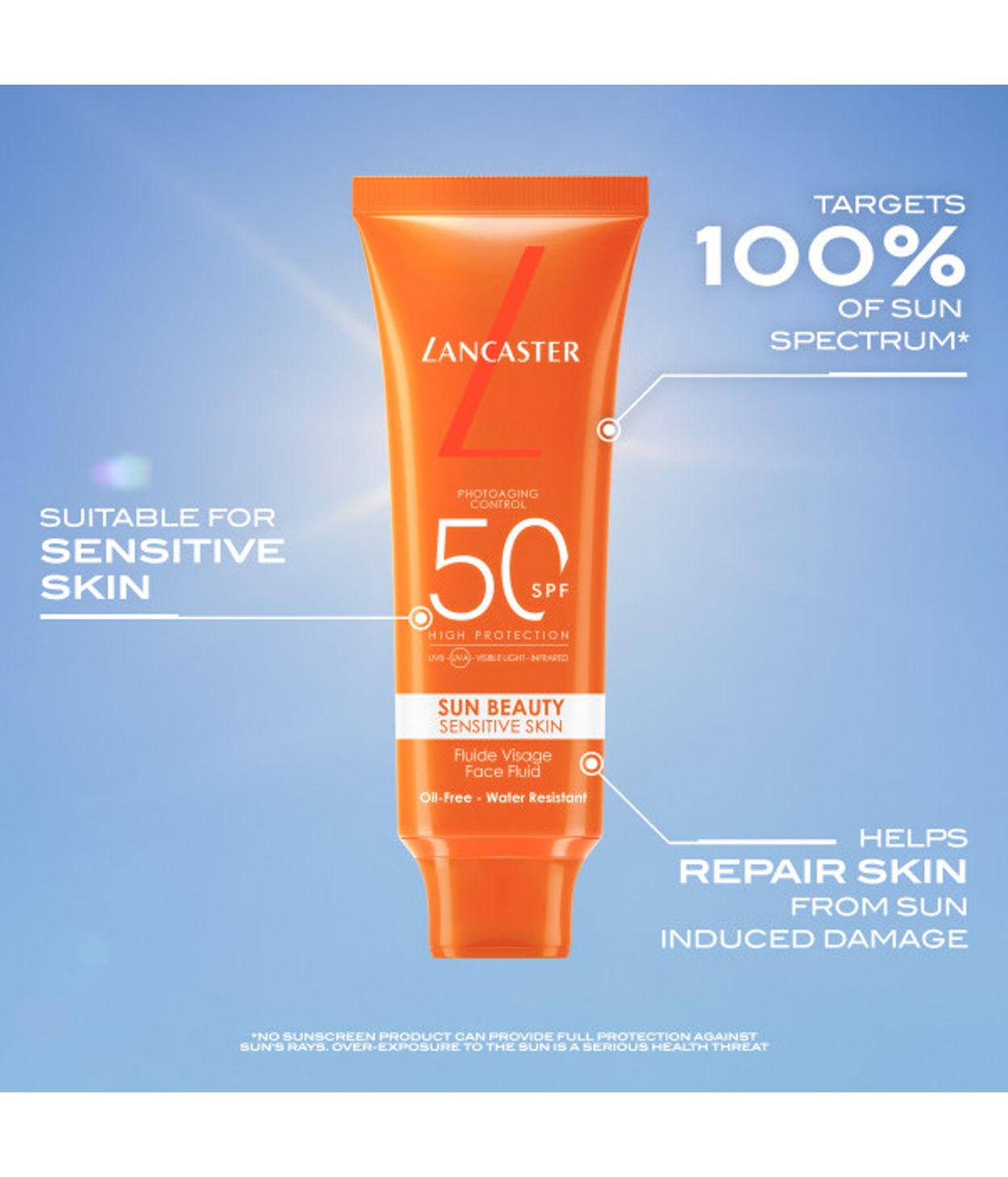 Lancaster Sun Sen.Face Milky Fluid SPF50 50ml