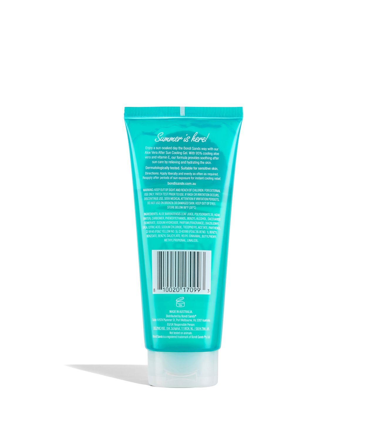 Bondi Sands Aloe Vera After Sun Cool Gel 200ml