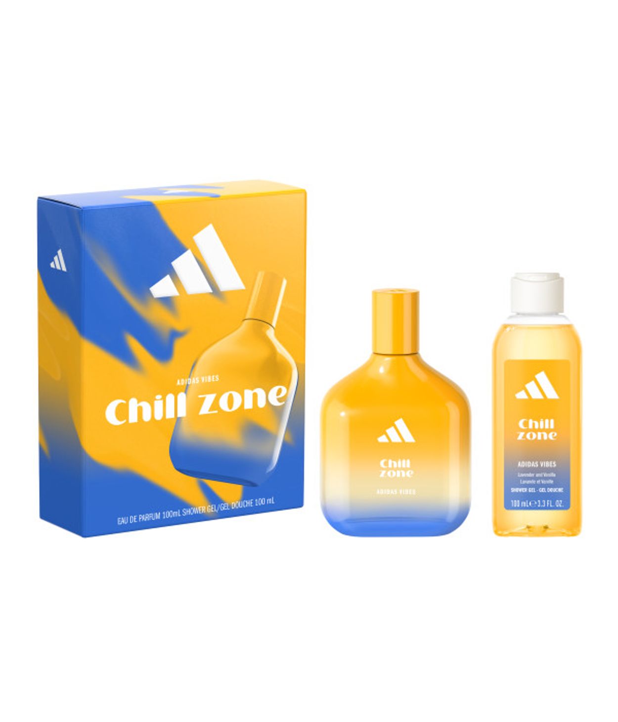 Adidas Vibes Chill Zone edp100ml/Shower Gel100ml