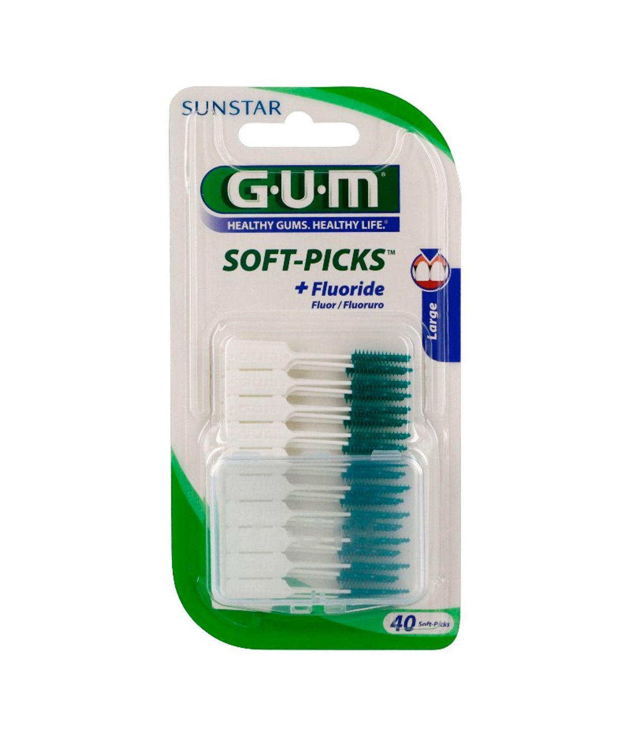 GUM Soft Picks Large 40stk