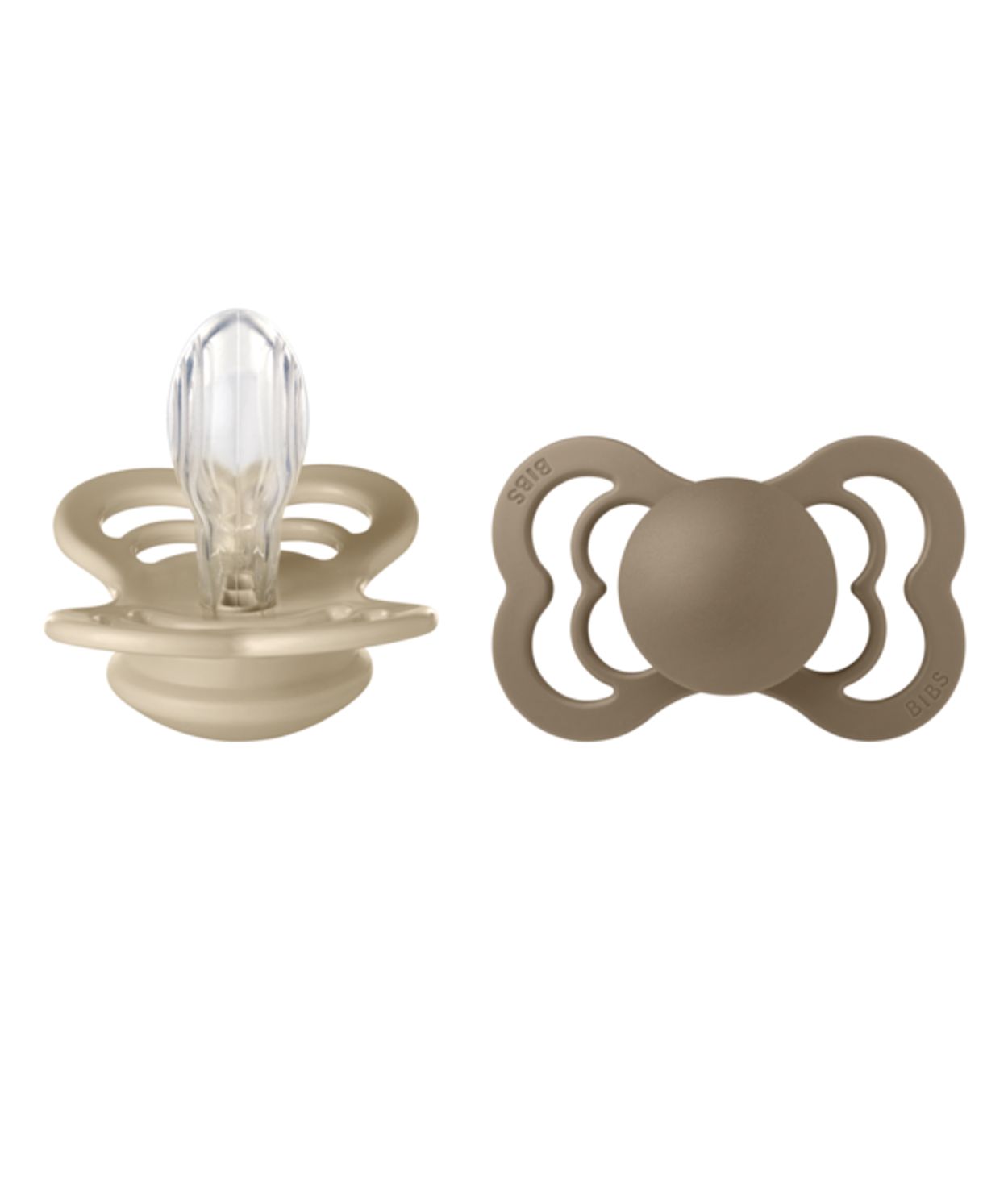 BIBS Supreme Vanilla/Dark Oak Silicon