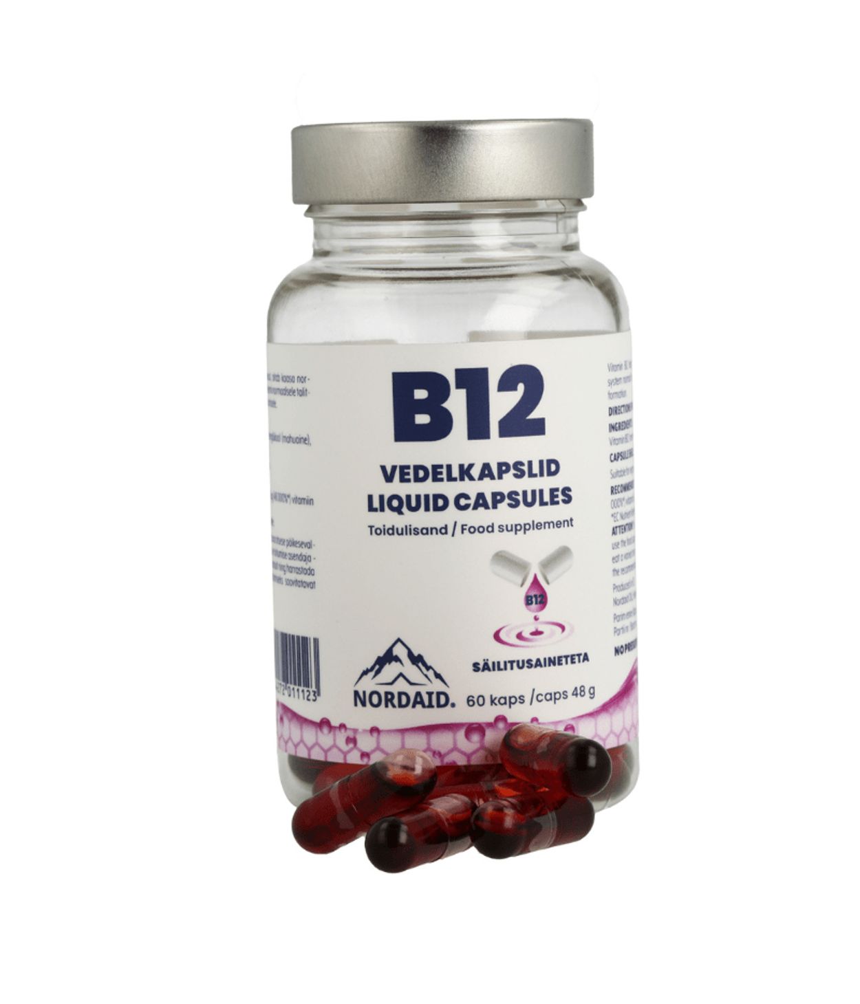 Nordaid B12 Vökvahylki 60stk