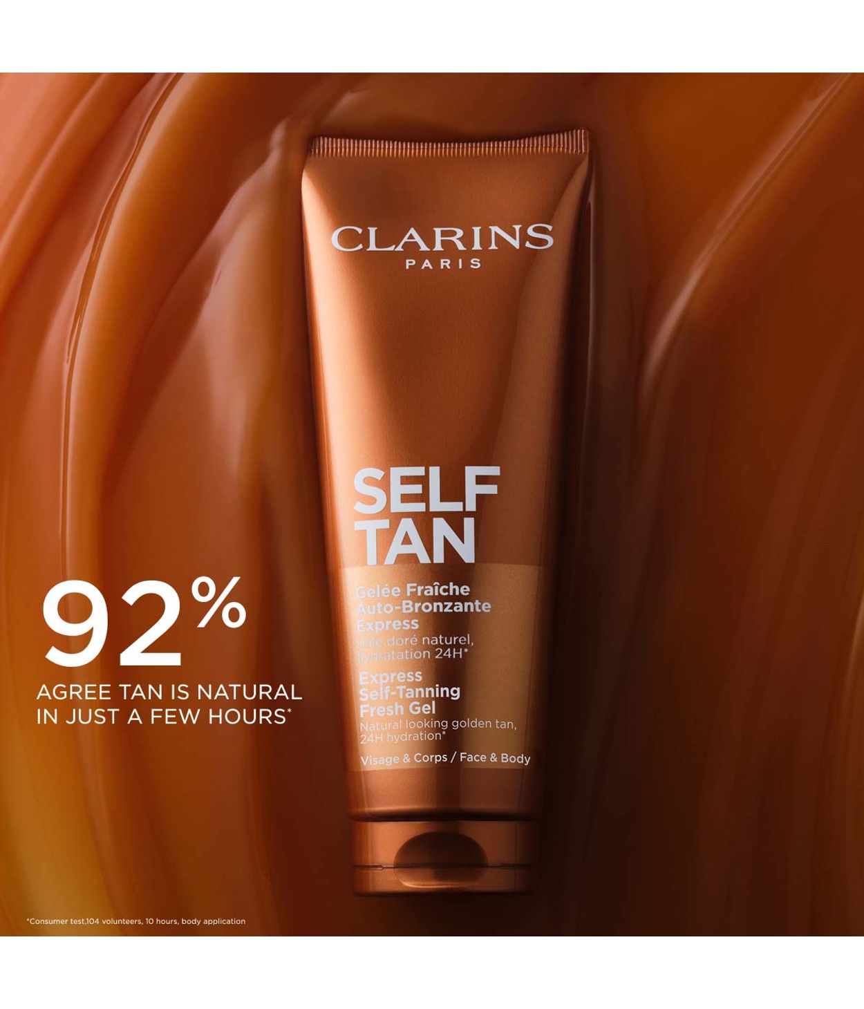 CLARINS Self Tanning Gel Face and Body Tanner
