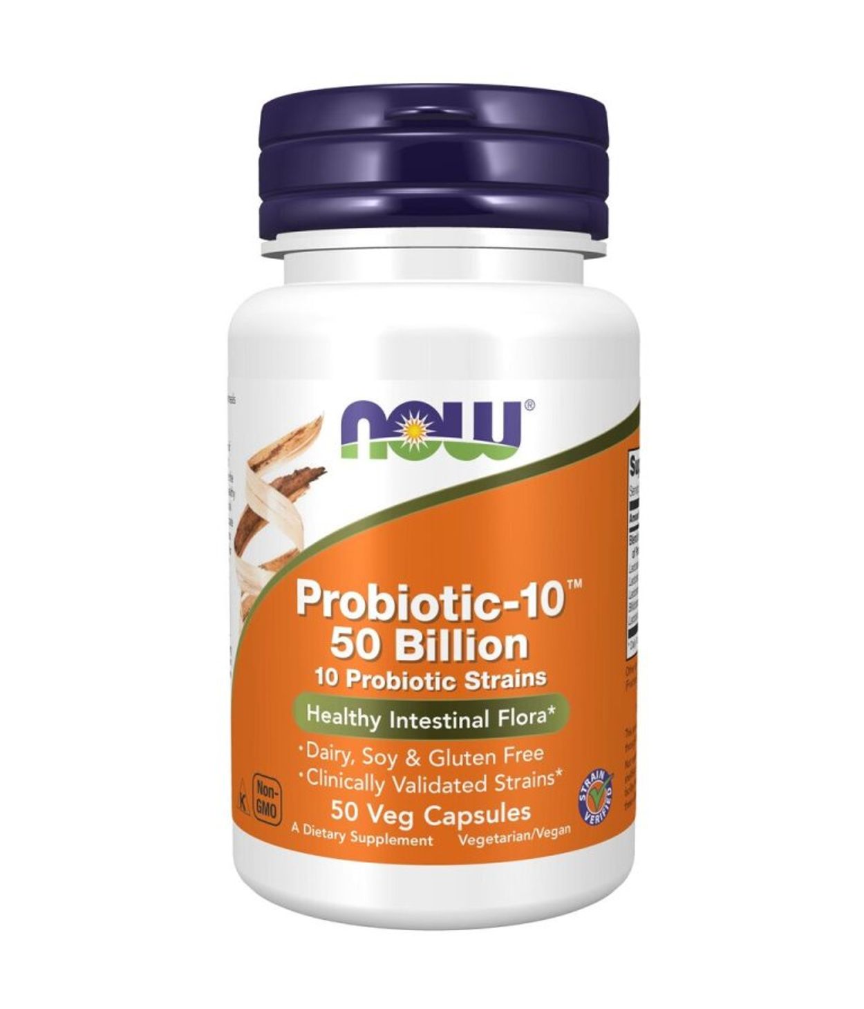 NOW Probiotic-10 50 Billion 50 Vegan Hylki