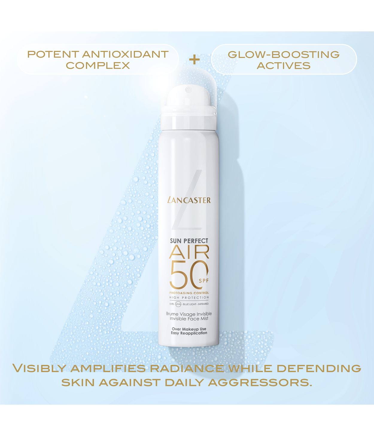 Lancaster Sun Perfect Air Invisible Face Mist SPF5