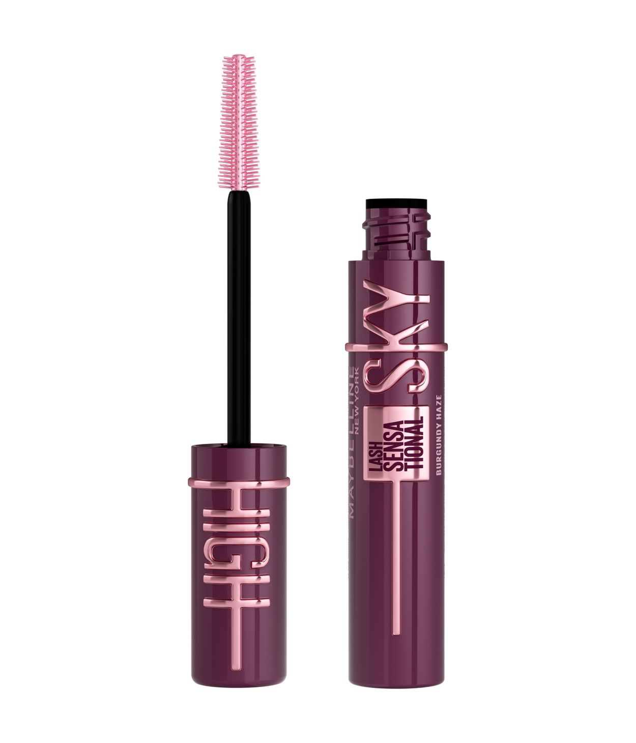 MAYBELLINE LashSens Sky High Mascara Burgundy Haze
