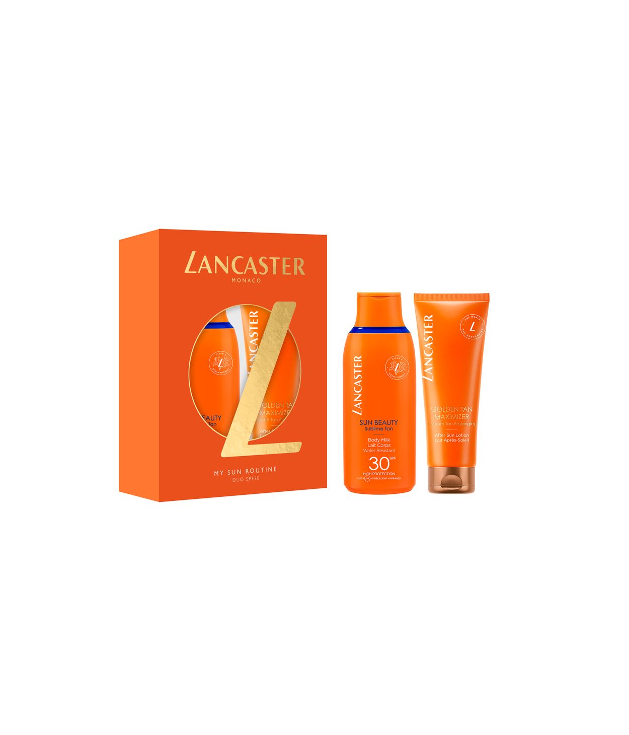Lancaster Duo Body M. 175ml+Golden Tan 125ml